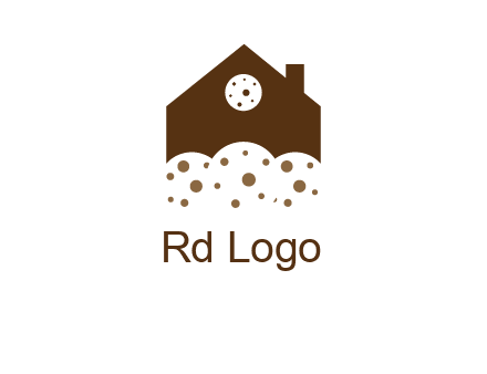 home cookie food logo