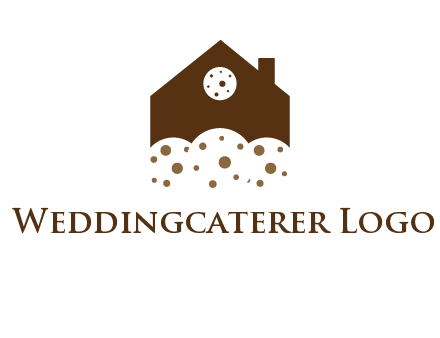 home cookie food logo