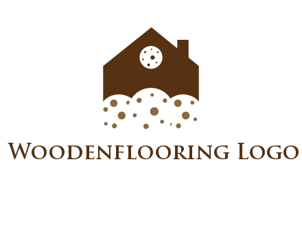 home cookie food logo