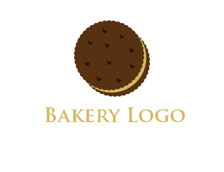 cream biscuit illustration