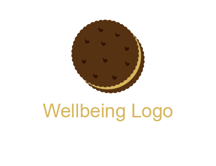 cream biscuit illustration