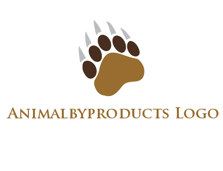 tiger paw wild life logo