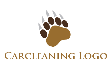 tiger paw wild life logo