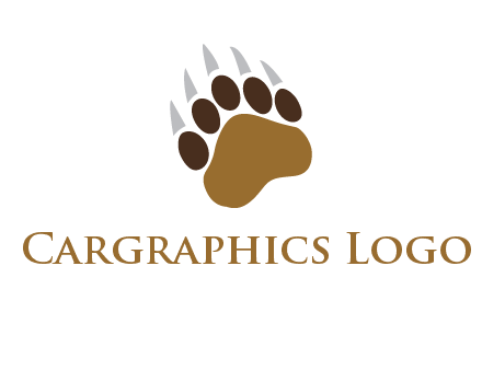 tiger paw wild life logo