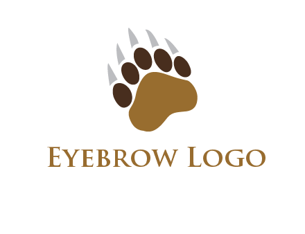 tiger paw wild life logo