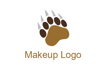 tiger paw wild life logo