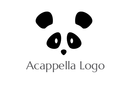 panda face gift logo