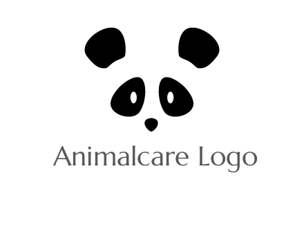 panda face gift logo