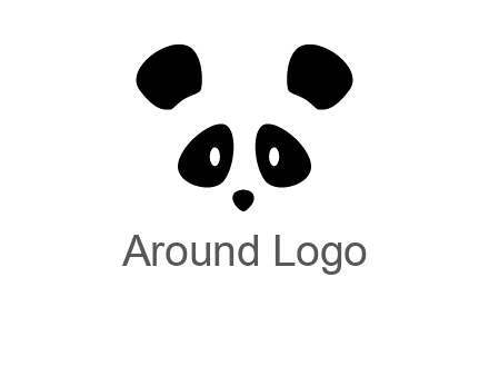 panda face gift logo