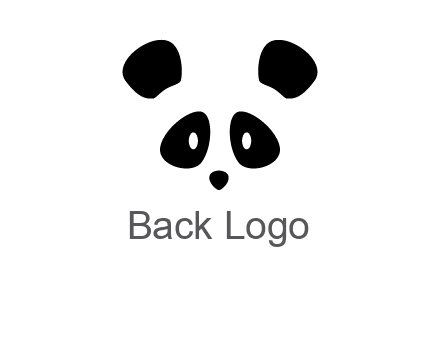 panda face gift logo