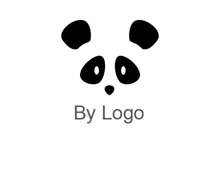 panda face gift logo