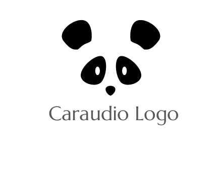panda face gift logo