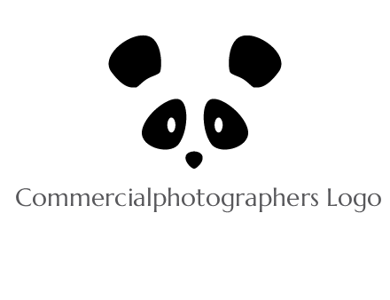 panda face gift logo