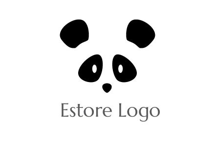 panda face gift logo