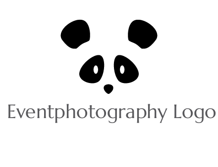 panda face gift logo
