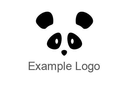 panda face gift logo