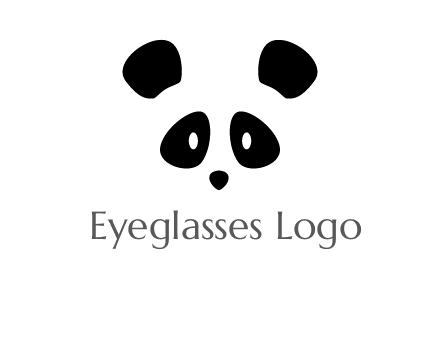 panda face gift logo