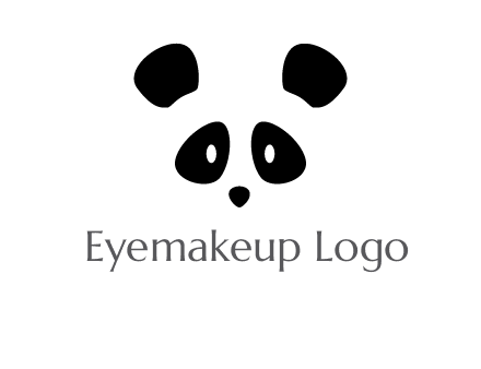 panda face gift logo