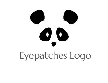 panda face gift logo