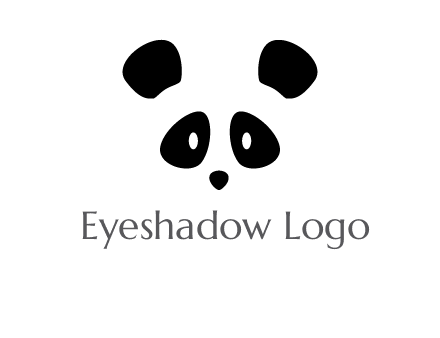 panda face gift logo