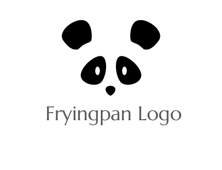 panda face gift logo