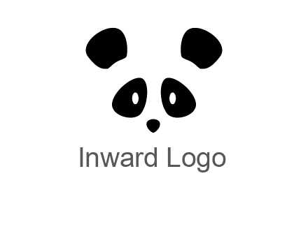 panda face gift logo