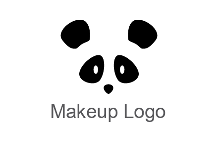 panda face gift logo