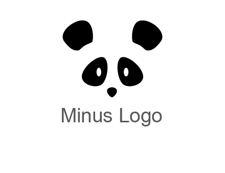 panda face gift logo