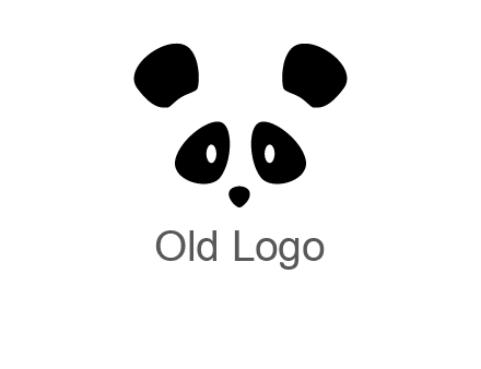 panda face gift logo