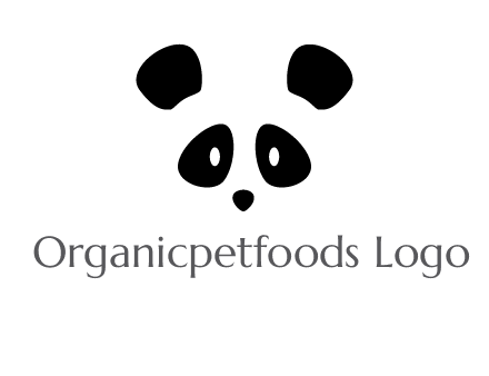 panda face gift logo