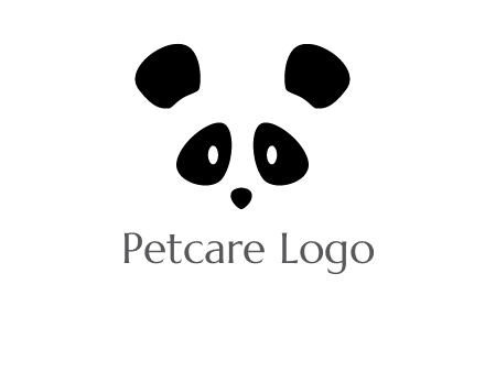 panda face gift logo