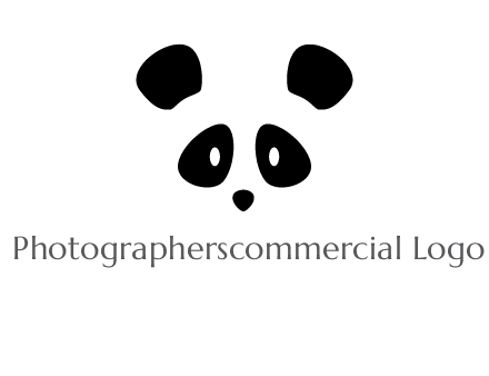 panda face gift logo