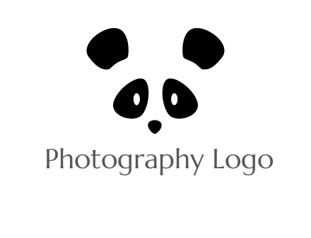 panda face gift logo