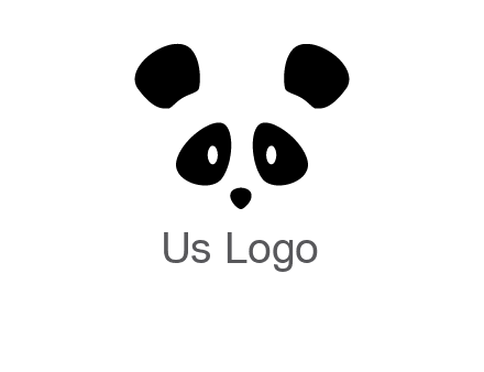panda face gift logo