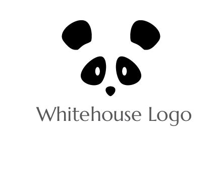 panda face gift logo