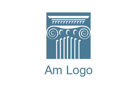column or pillar logo