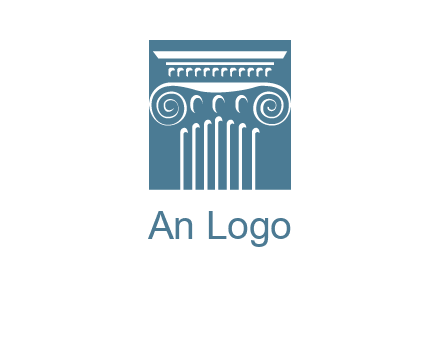 column or pillar logo