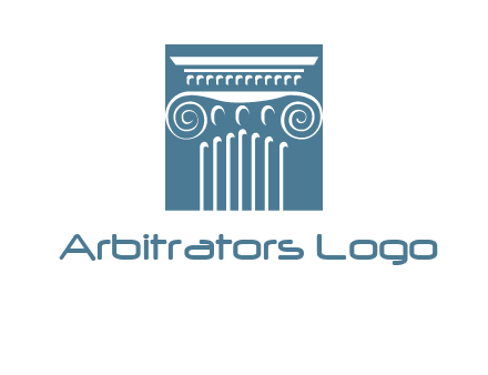 column or pillar logo