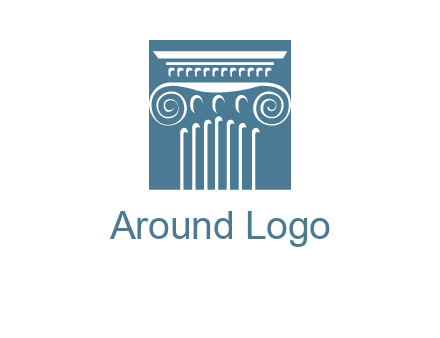 column or pillar logo
