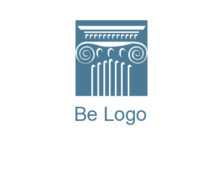 column or pillar logo