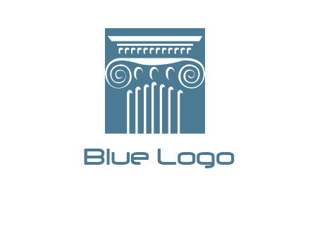 column or pillar logo