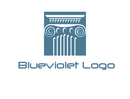 column or pillar logo