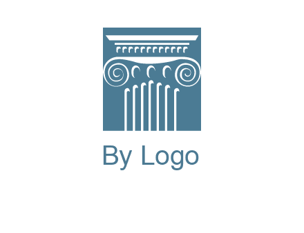 column or pillar logo