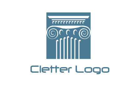 column or pillar logo