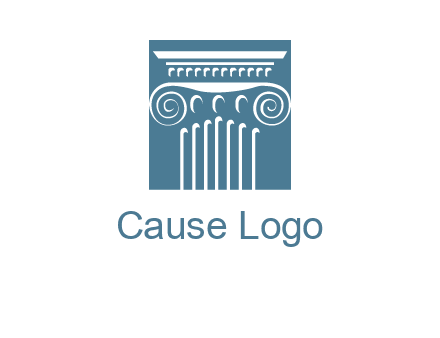 column or pillar logo