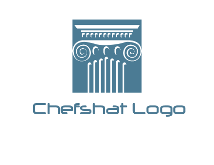 column or pillar logo