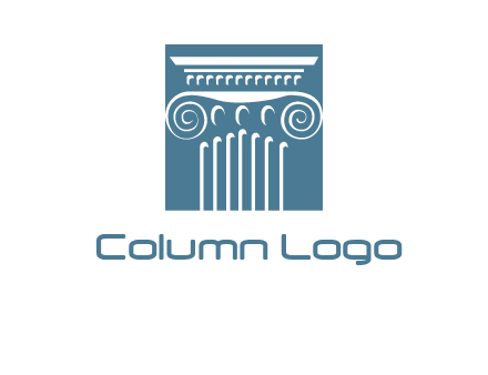 column or pillar logo