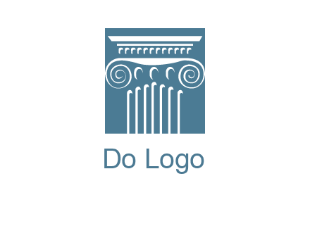 column or pillar logo