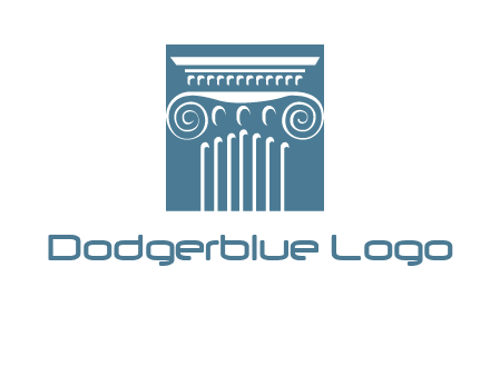 column or pillar logo