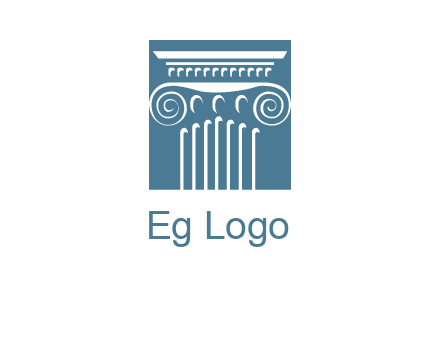 column or pillar logo